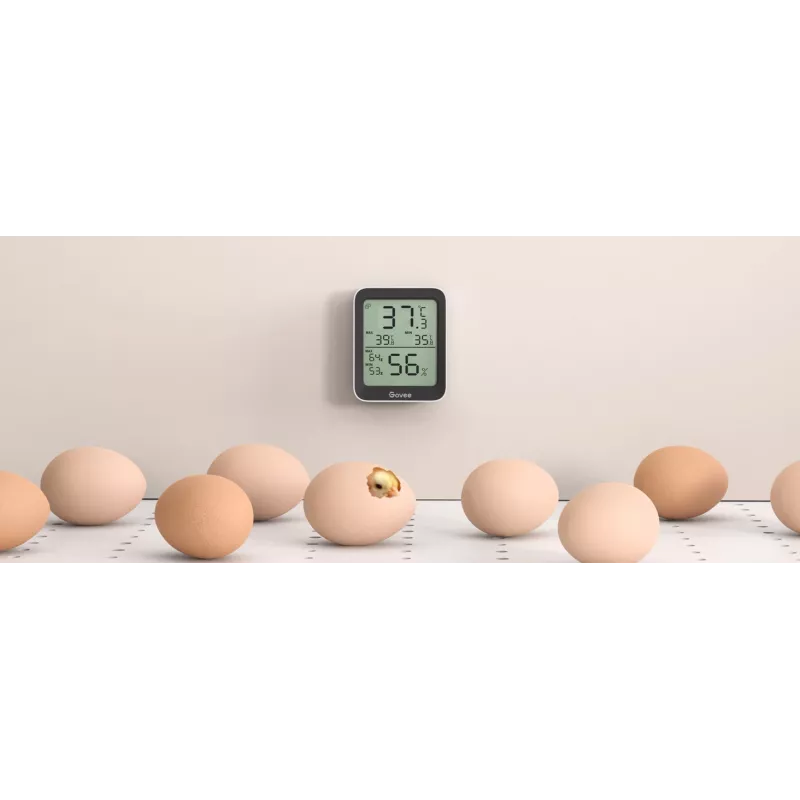 Govee H5075 Innenraum Temperatur- & Feuchtigkeitssensor Freistehend Kabellos