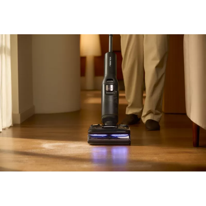 Roborock F25 Ultra Elektrischer Mopp Batterie Trocken&Nass Beutellos Schwarz 4,6 Ah