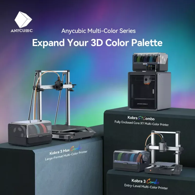3D-Drucker 3D Prima Anycubic Kobra S1 Combo 250x250x250mm 600mm/sec