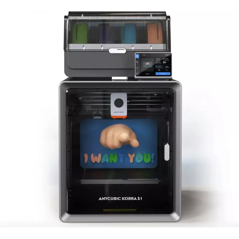 3D-Drucker 3D Prima Anycubic Kobra S1 Combo 250x250x250mm 600mm/sec