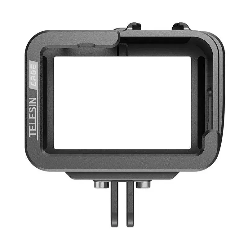 Aluminium-Kamerakäfig Telesin GP-FMS-G11-TZ für GoPro Hero 12/11/10/9 mit vertikalem Adapter