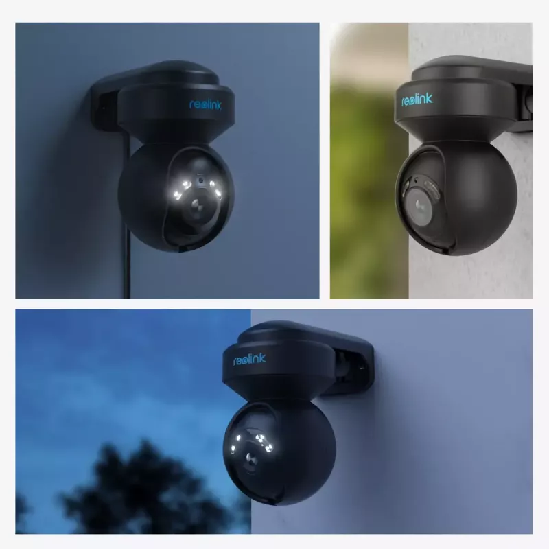 IP-Überwachungskamera Reolink E540-B 5MP Outdoor WLAN, 2560x1920, 355° Schwenkbereich, 0–50° Neigung, IP65, MicroSD bis zu 256 GB