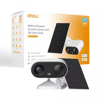 IP-Überwachungskamera IMOU Cell Go Full color Kit Bullet 2304×1296, 2,8 mm Objektiv, 98° H, Außenbereich, Decken-/Wandmontage, kabellos