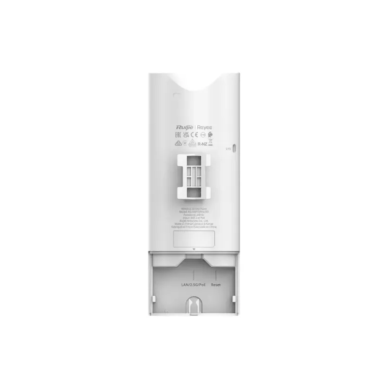Wireless Access Point RUIJIE RG-RAP72PRO-OD — Dualband 2,4/5 GHz, 5011 Mb/s, PoE, weiß