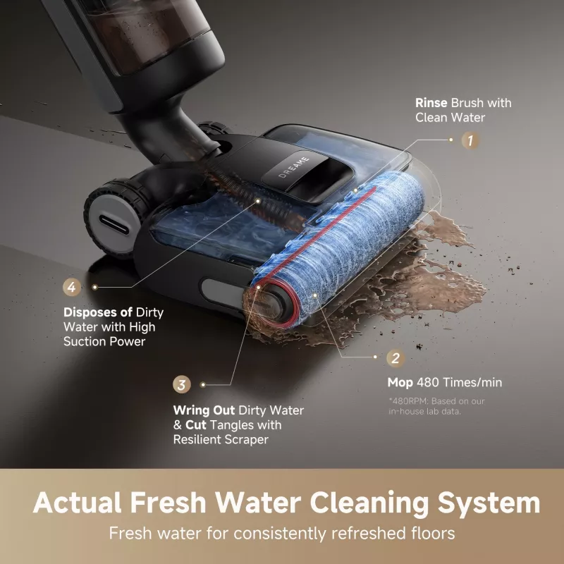 Dreame H15 Pro Kabelloser Nass- und Trockensauger