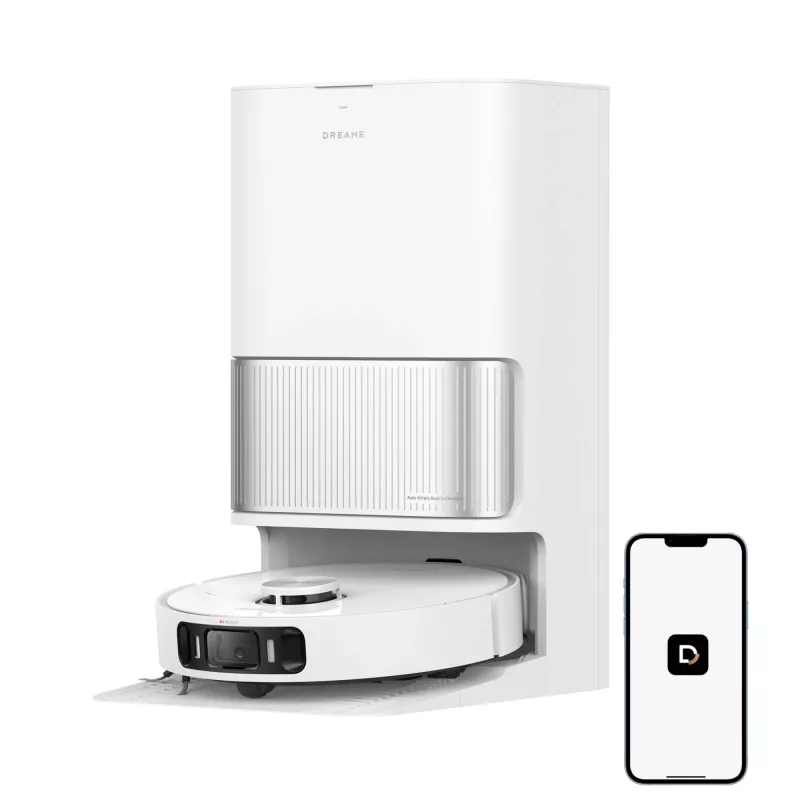 Dreame L40 Ultra AE White, Combi, White, Round, Dust bag, 3 wheel(s), 0.3 L