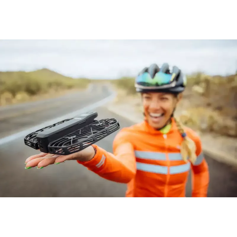 Mini-Drohne HOVERAir X1 Pro — 4 Rotoren, 12 MP Kamera, 4K Video, 1000 m Reichweite, 1920 mAh Akku, 32 GB intern, Schwarz
