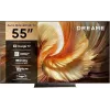 Smart TV Dreame Aura S100 55 Zoll, QLED+ (Mini LED), 4K UHD, Google TV, 144 Hz, KI-Prozessor, integrierte Soundbar, schwarz