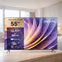 Smart TV Dreame Vivid Q100 55 Zoll, QLED+, 4K UHD, Google TV, 120Hz, KI-Prozessor, Schwarz