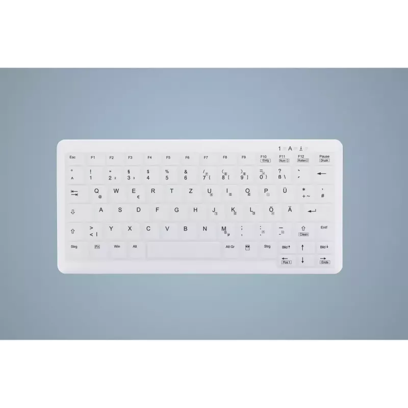 Contour Design Active Key AK-C4110 Tastatur Medizin USB QWERTZ Deutsch Weiß