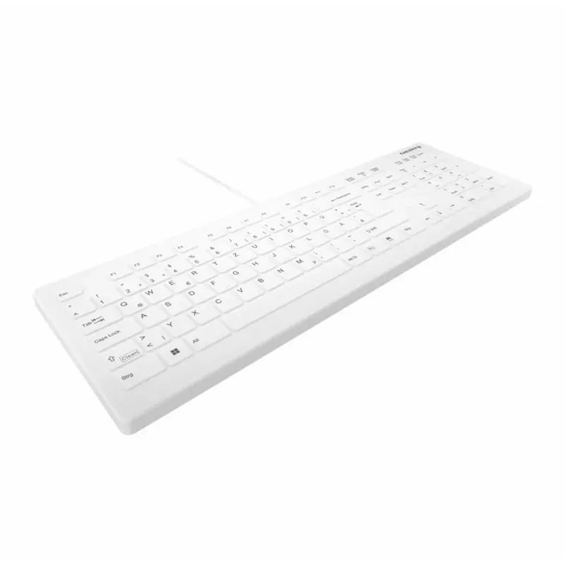 Kabelgebundene Full-Size-Tastatur Active Key CHERRY AK-C8112 Medical USB QWERTZ 105 Tasten weiß 1,8 m
