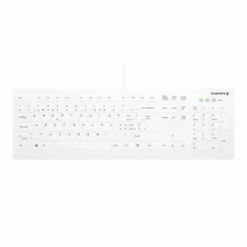 Kabelgebundene Full-Size-Tastatur Active Key CHERRY AK-C8112 Medical USB QWERTZ 105 Tasten weiß 1,8 m