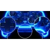 PDP Afterglow Kabel-Controller, Blau/Transparent, USB, Xbox One, Series X/S