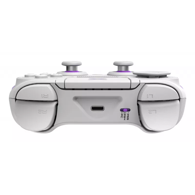 Gamepad VICTRIX 052-002-WH kabelgebunden & kabellos RF/USB, USB-C, 2000mAh, PC/PS4/PS5, Violett/Weiß