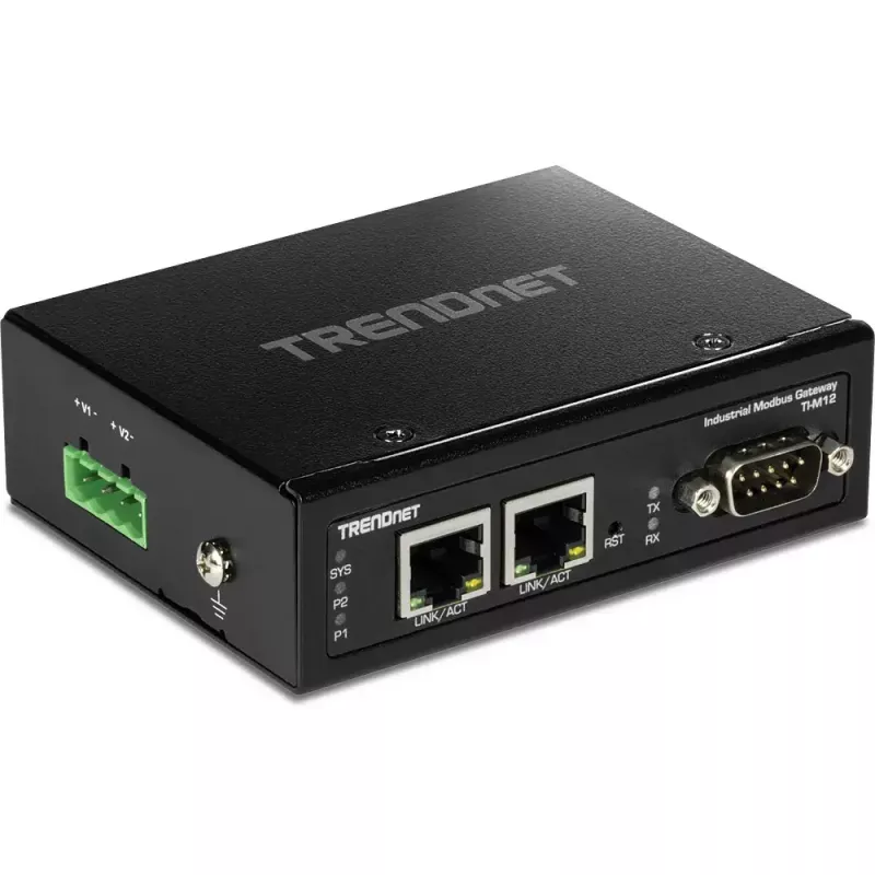 Gateway Controller Trendnet TI-M12 10 100 Mbit/s Metall DIN-Schiene