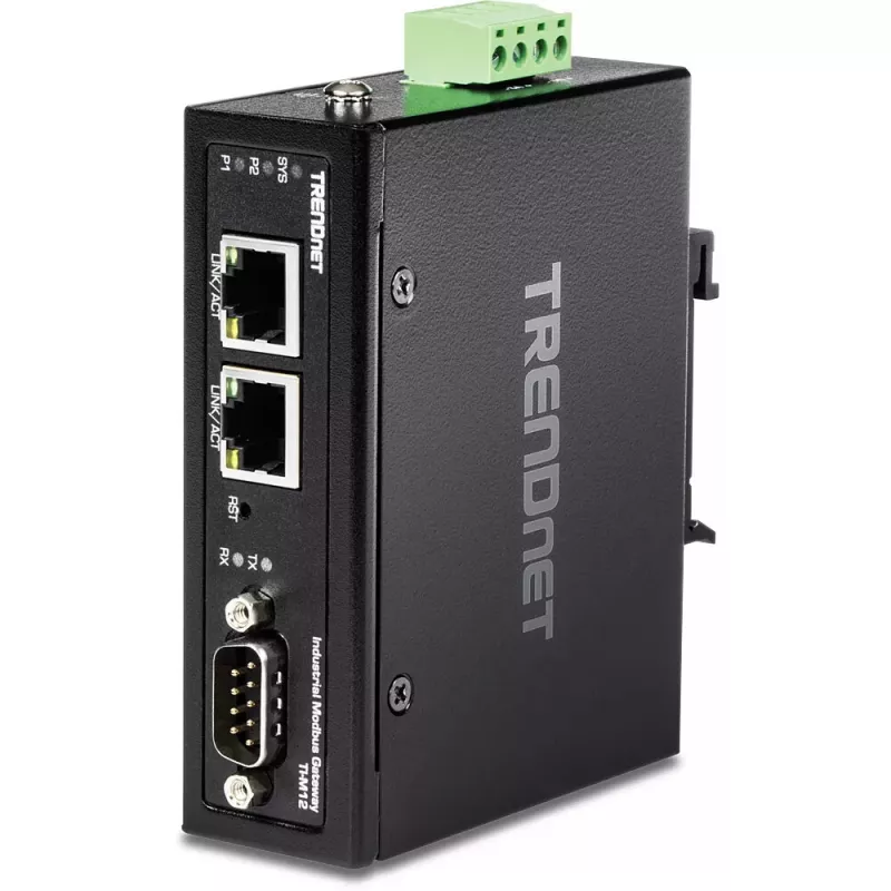 Gateway Controller Trendnet TI-M12 10 100 Mbit/s Metall DIN-Schiene