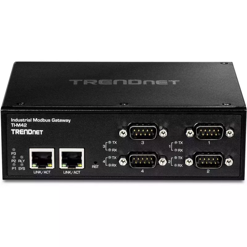 Gateway/Controller Trendnet TI-M42 10/100 Mbit/s Schwarz IP30