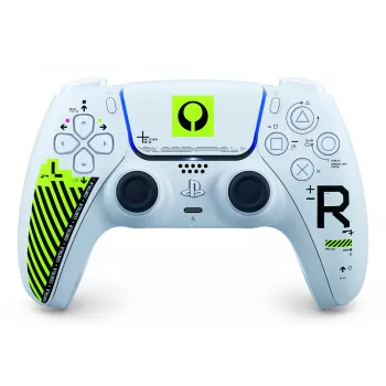 Gamepad Sony DualSense für PlayStation 5 — Bluetooth/USB, Weiß & Grün, Analog/Digital, USB‑C