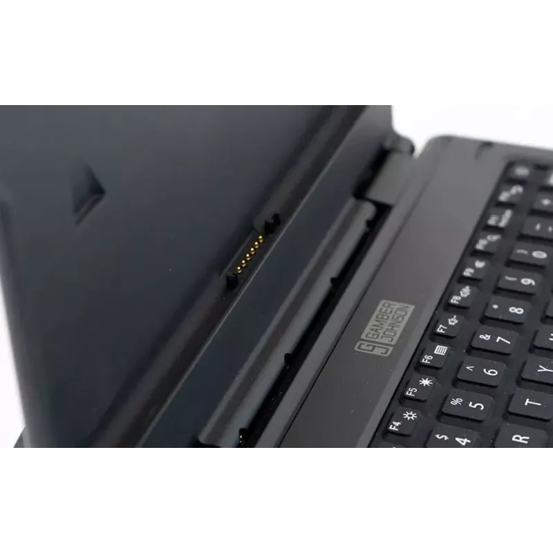 Gamber-Johnson 7160-1789-01 Mobilgerätetastatur Schwarz Pogo Pin QWERTY UK English