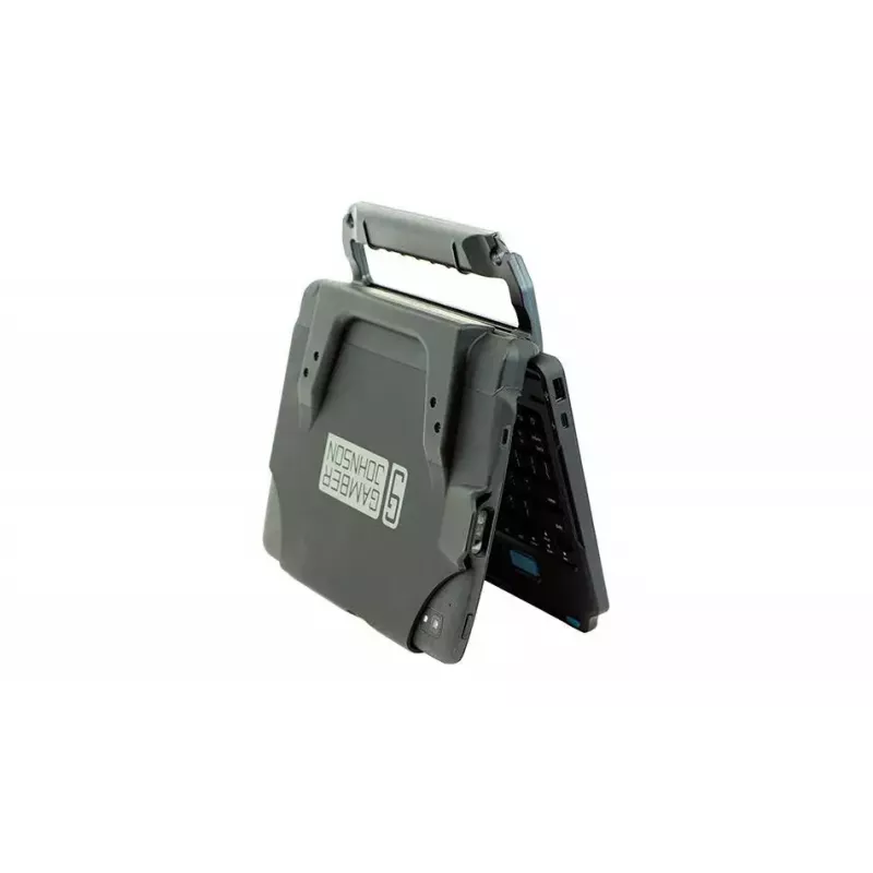 Gamber-Johnson 7160-1789-01 Mobilgerätetastatur Schwarz Pogo Pin QWERTY UK English