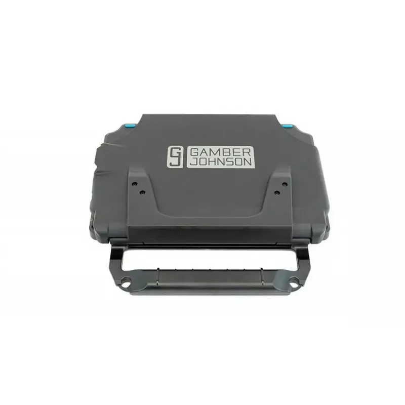 Gamber-Johnson 7160-1789-01 Mobilgerätetastatur Schwarz Pogo Pin QWERTY UK English