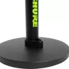 Desktop-Mikrofonständer Shure SH-DESKTOP1, runde Metallbasis, 3/8-Zoll-Gewinde, Höhe 26,7–40,6 cm, schwarz