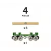 Ravensburger BRIO Holzlore-Wagen Modelleisenbahnzubehör, 4-teilig, mehrfarbig