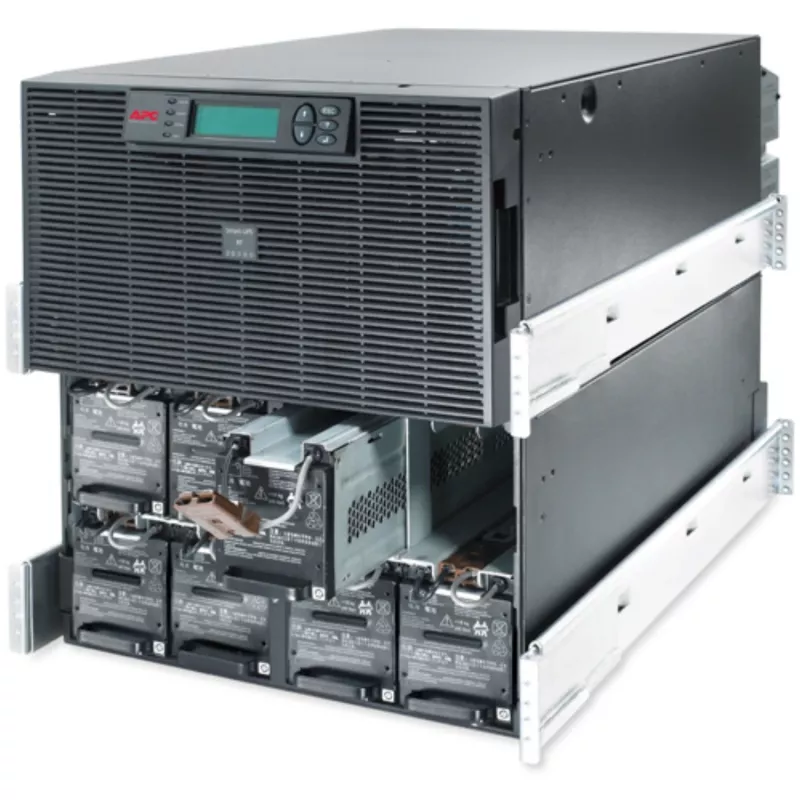 APC Smart-UPS RT 20kVA, 230/400V, LCD, Rackmontage, 12U, 2x IEC-Jumper & 8x IEC 60320 C19-Ausgänge