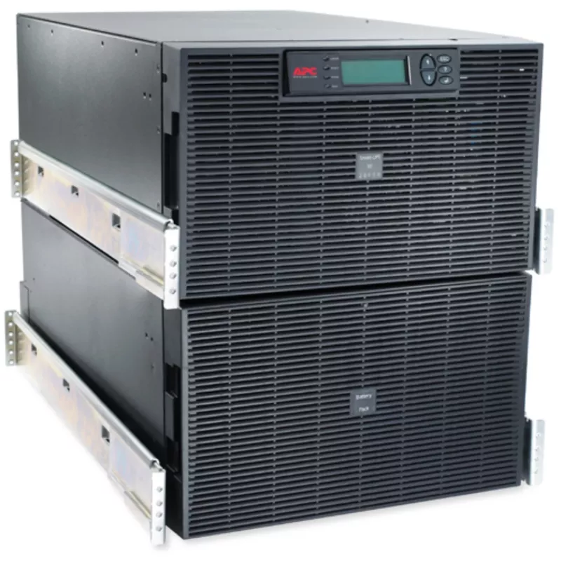 APC Smart-UPS RT 20kVA, 230/400V, LCD, Rackmontage, 12U, 2x IEC-Jumper & 8x IEC 60320 C19-Ausgänge