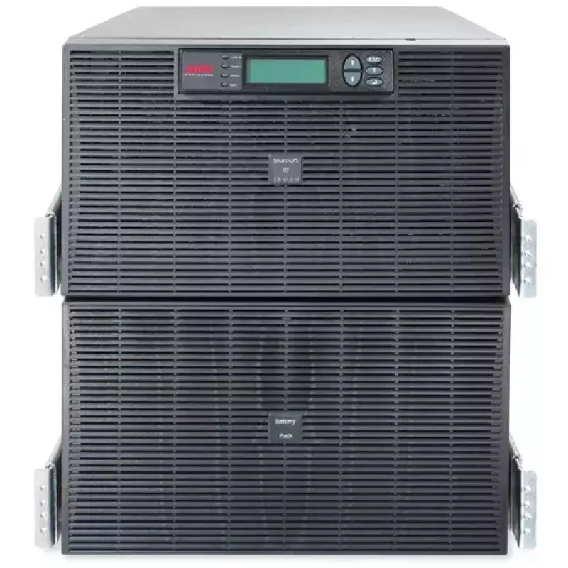 APC Smart-UPS RT 15 kVA, 230/400 V, LCD, Rackmount, 12U, 2x IEC Jumper & 8x IEC 60320 C19-Ausgänge