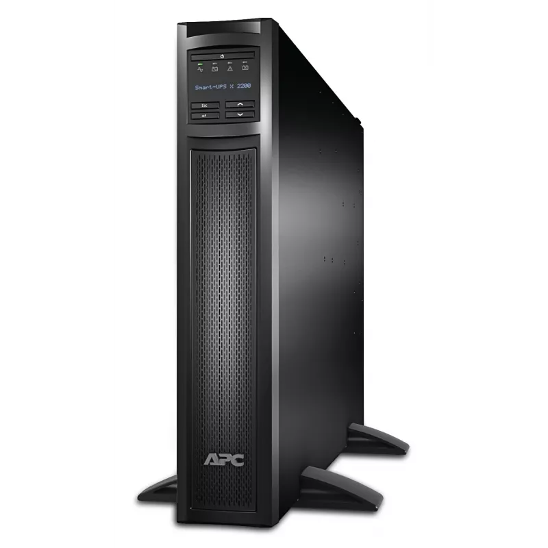 APC Smart-UPS X SMX2200R2HVNC - 2200VA, 8x C13, 1x C19-Ausgang, USB, erweiterbare Überbrückungszeit, NMC