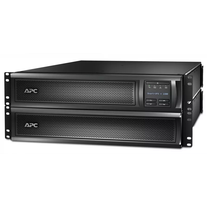 APC Smart-UPS X SMX2200R2HVNC - 2200VA, 8x C13, 1x C19-Ausgang, USB, erweiterbare Überbrückungszeit, NMC