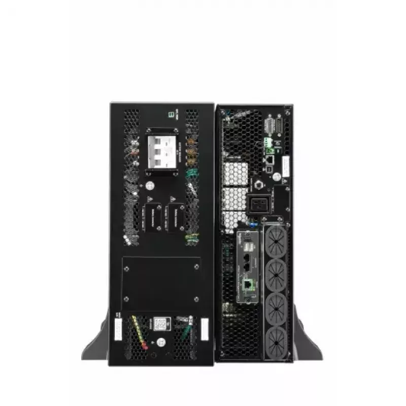 APC Smart-UPS On-Line, 15kVA/15kW, Rack/Tower, 230V/380V...415V, Festverdrahtung 5-Draht(3P+N+E)+3-Draht(1P+N+E), Netzwerkkarte, ohne Schienenkit