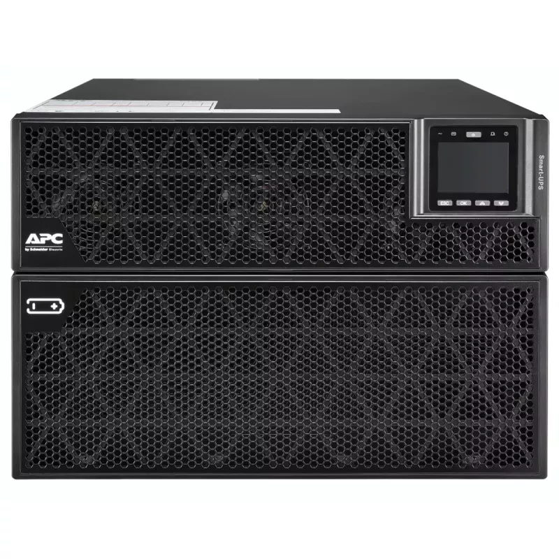 APC Smart-UPS On-Line, 15kVA/15kW, Rack/Tower, 230V/380V...415V, Festverdrahtung 5-Draht(3P+N+E)+3-Draht(1P+N+E), Netzwerkkarte, ohne Schienenkit