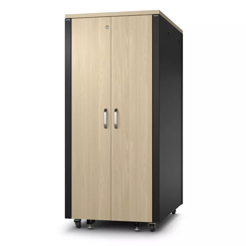 APC NetShelter Soundproof, 32U, Server Rack Enclosure, 230V, Ahorn