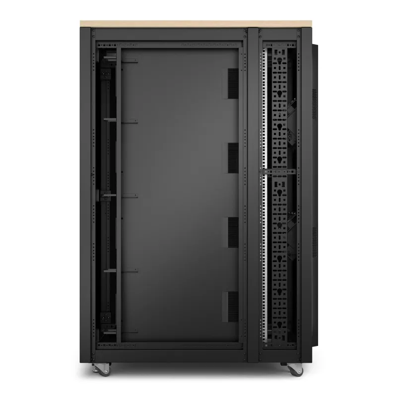 APC NetShelter Soundproof, 32U, Server Rack Enclosure, 230V, Ahorn