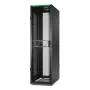 APC NetShelter SX Server Rack Gen 2, 45U, 2124H x 600W x 1070D mm, mit Seitenwänden, Schwarz