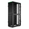 APC NetShelter SX Server Rack Gen 2, 45U, 2124H x 600W x 1070D mm, mit Seitenwänden, Schwarz