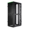 APC NetShelter SX Server Rack Gen 2, 45U, 2124H x 750W x 1070D mm, mit Seitenwänden, Schwarz