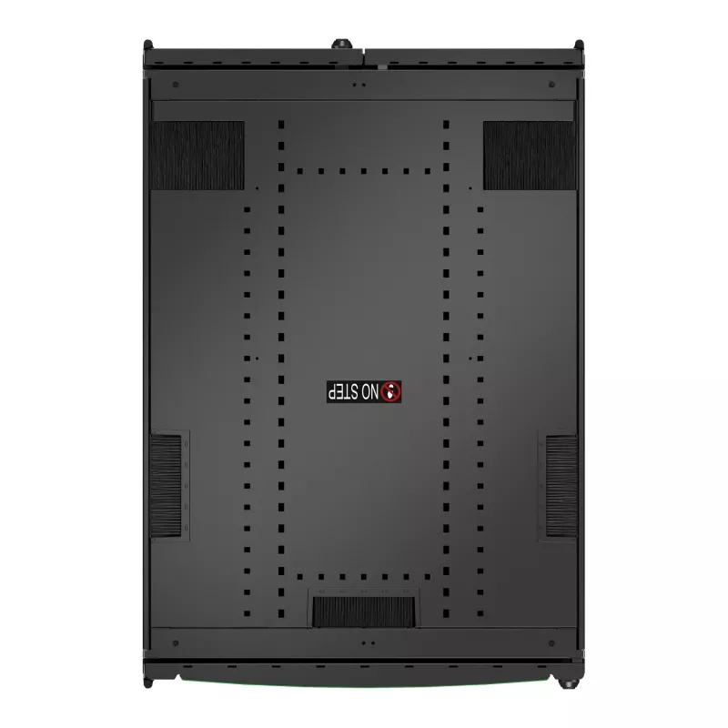 APC NetShelter SX Server Rack Gen 2, 45U, 2124H x 750W x 1070D mm, mit Seitenwänden, Schwarz