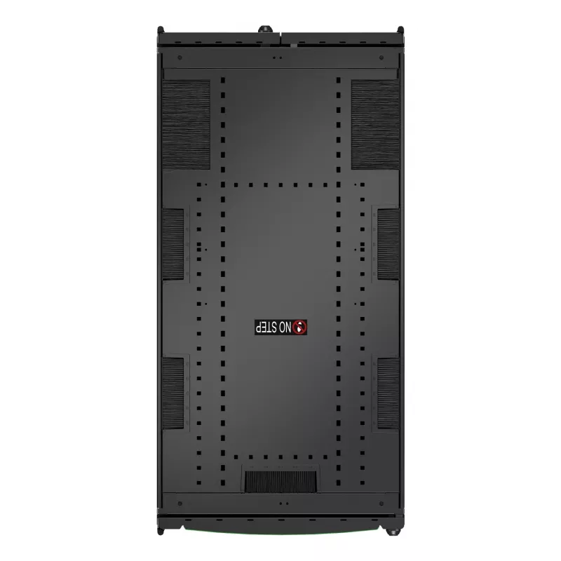 APC NetShelter SX Server Rack Gen 2, 45U, 2124H x 600W x 1200D mm, with Sides, Schwarz