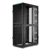 APC NetShelter SX Server Rack Gen 2, 45HE, 2124H x 750B x 1200T mm, mit Seitenwänden, Schwarz