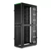 APC NetShelter SX Server-Rack Gen 2, 48HE, 2258H x 600B x 1200T mm, mit Seitenwänden, Schwarz