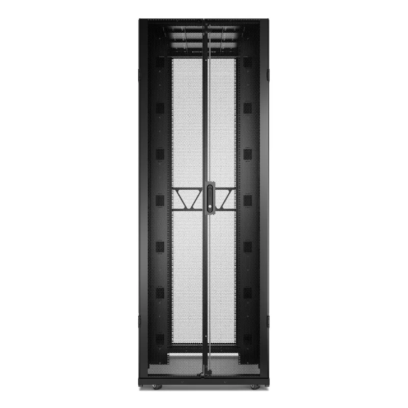 APC NetShelter SX Server Rack Gen 2, 48U, 2258H x 800W x 1200D mm, mit Seitenwänden, Schwarz