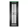 APC NetShelter SX Server Rack Gen 2, 48U, 2258H x 800W x 1200D mm, mit Seitenwänden, Schwarz