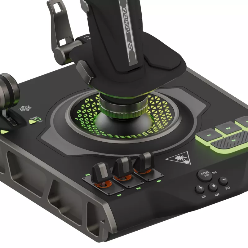 Flightstick Turtle Beach VelocityOne Schwarz USB Analog/Digital PC
