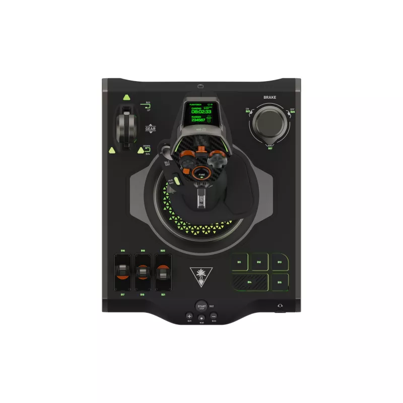 Flightstick Turtle Beach VelocityOne Schwarz USB Analog/Digital PC