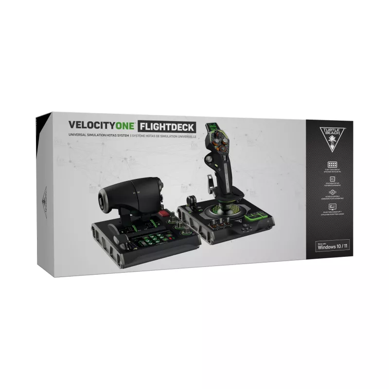 Flightstick Turtle Beach VelocityOne Schwarz USB Analog/Digital PC