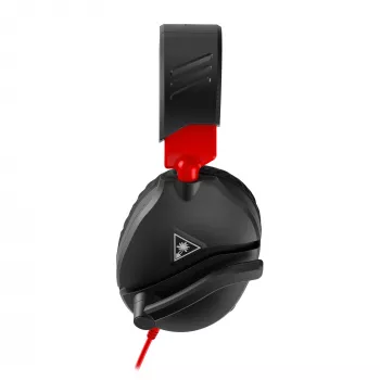 Over-Ear Stereo-Gaming-Headset Turtle Recon 70 — schwarz, kabelgebundenes Stereo, Bedienelemente an einer Ohrmuschel