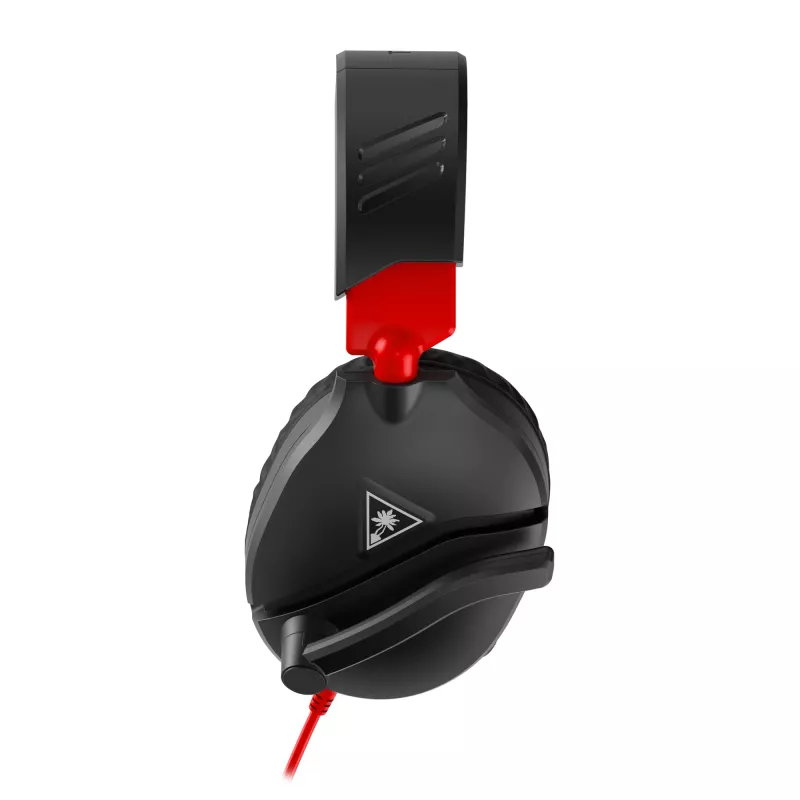 Over-Ear Stereo-Gaming-Headset Turtle Recon 70 — schwarz, kabelgebundenes Stereo, Bedienelemente an einer Ohrmuschel